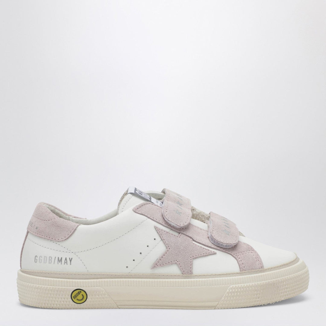 Shoes Golden Goose - May School sneakers in white/pink Brand