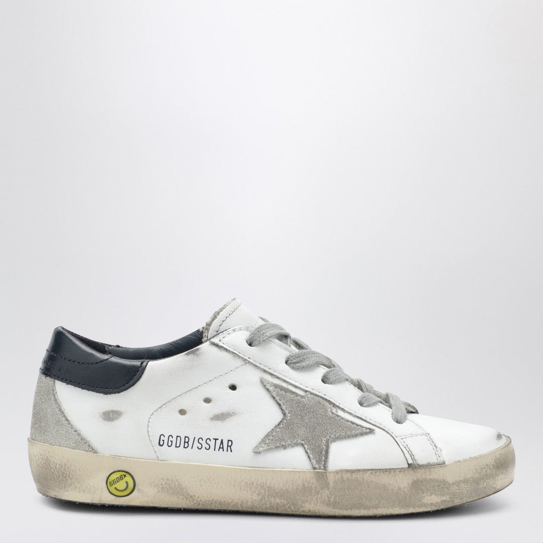 Shoes Golden Goose - Super-Star sneakers in white/navy blue Brand