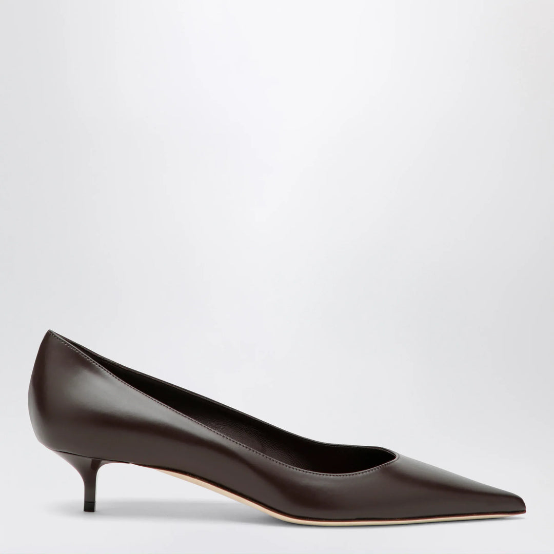 Jimmy Choo - Amelia 35 pumps in Chocolate leather Brand Shoes 36 IT