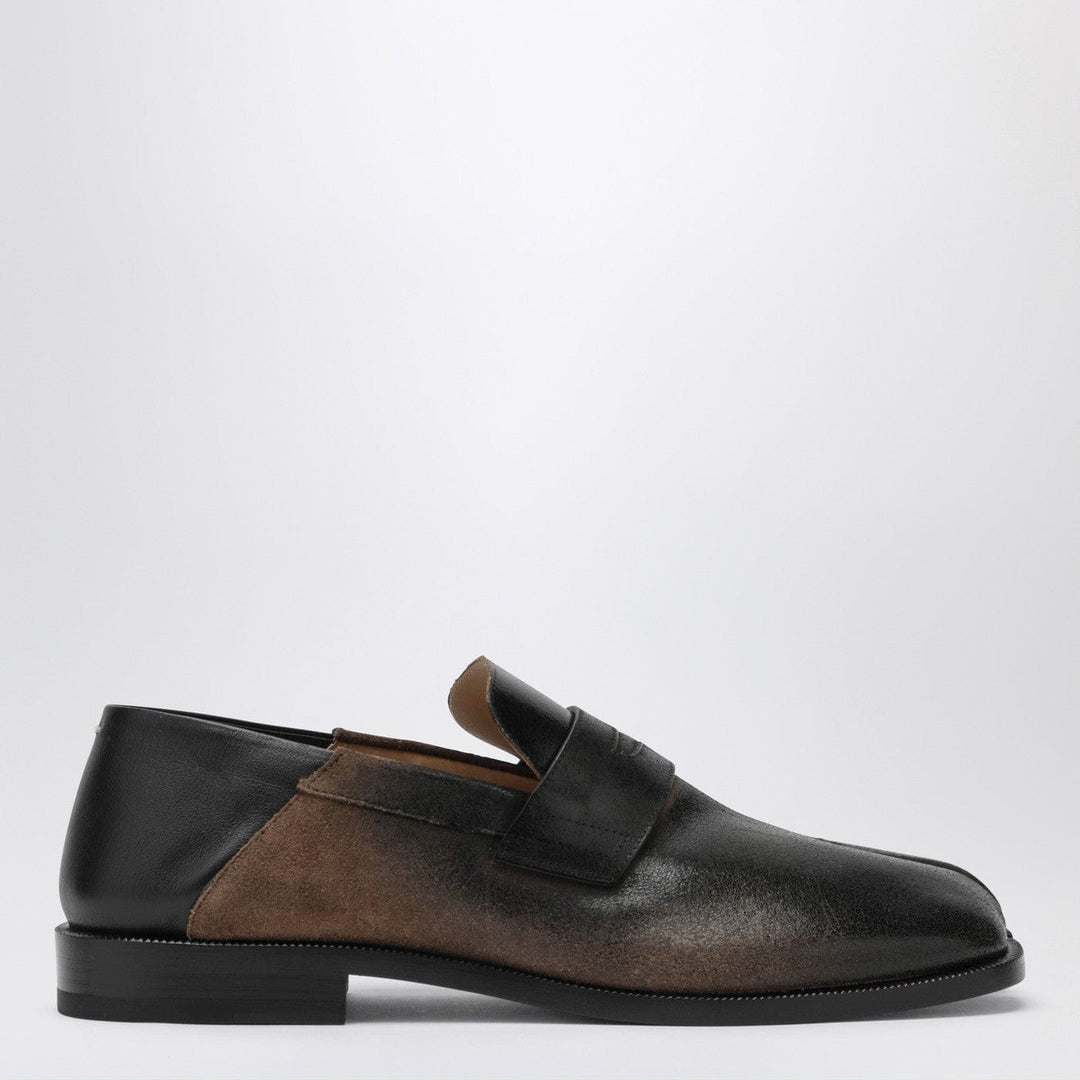 Shoes Maison Margiela - Tabi City loafers in suede with laminated treatment Brand