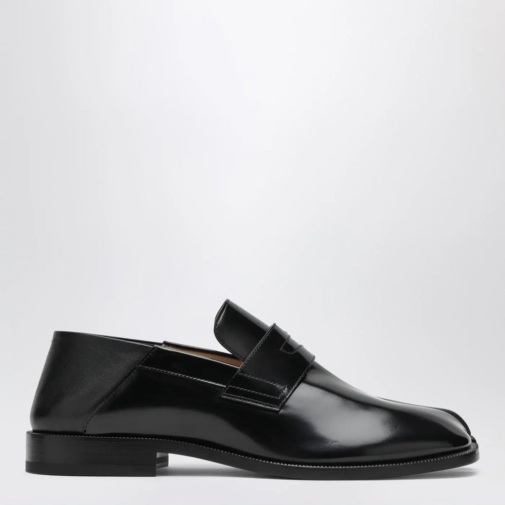 Maison Margiela - Tabi loafer in black leather Brand Shoes 41 IT
