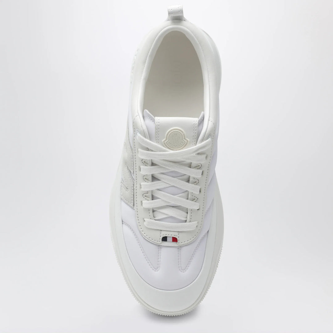 Moncler - Altive suede and nubuck leather sneakers in white Brand Shoes