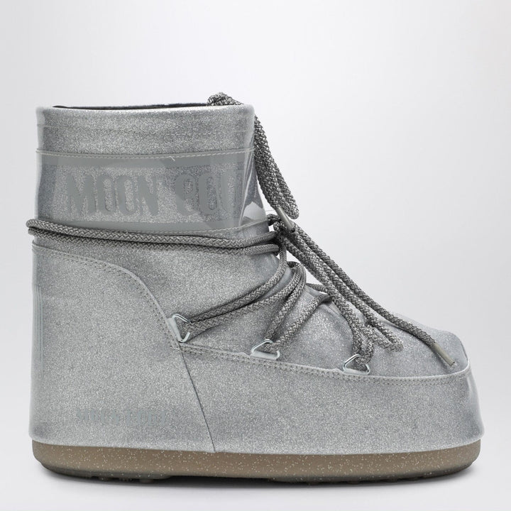 Shoes 36/38 Moon Boot - Silver Icon Low boots with glitter Brand