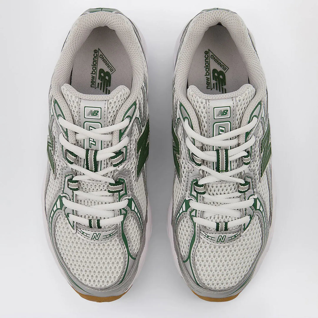 New Balance - Sneakers 740 Bungee Silver Metalic/ Dark Alpine Green Brand Shoes