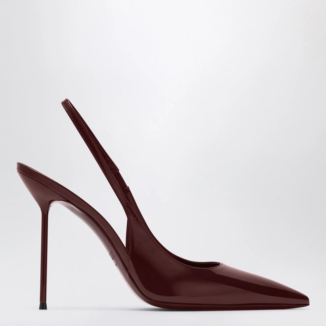 Paris Texas - Lidia slingback pumps in cherry patent leather Brand Shoes 37 IT