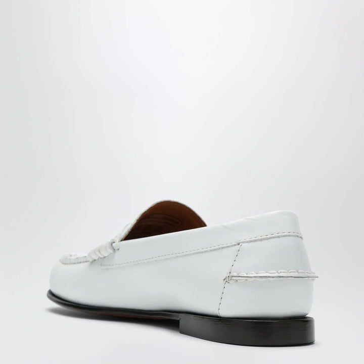 Sebago - Danielle white leather loafers Brand Shoes