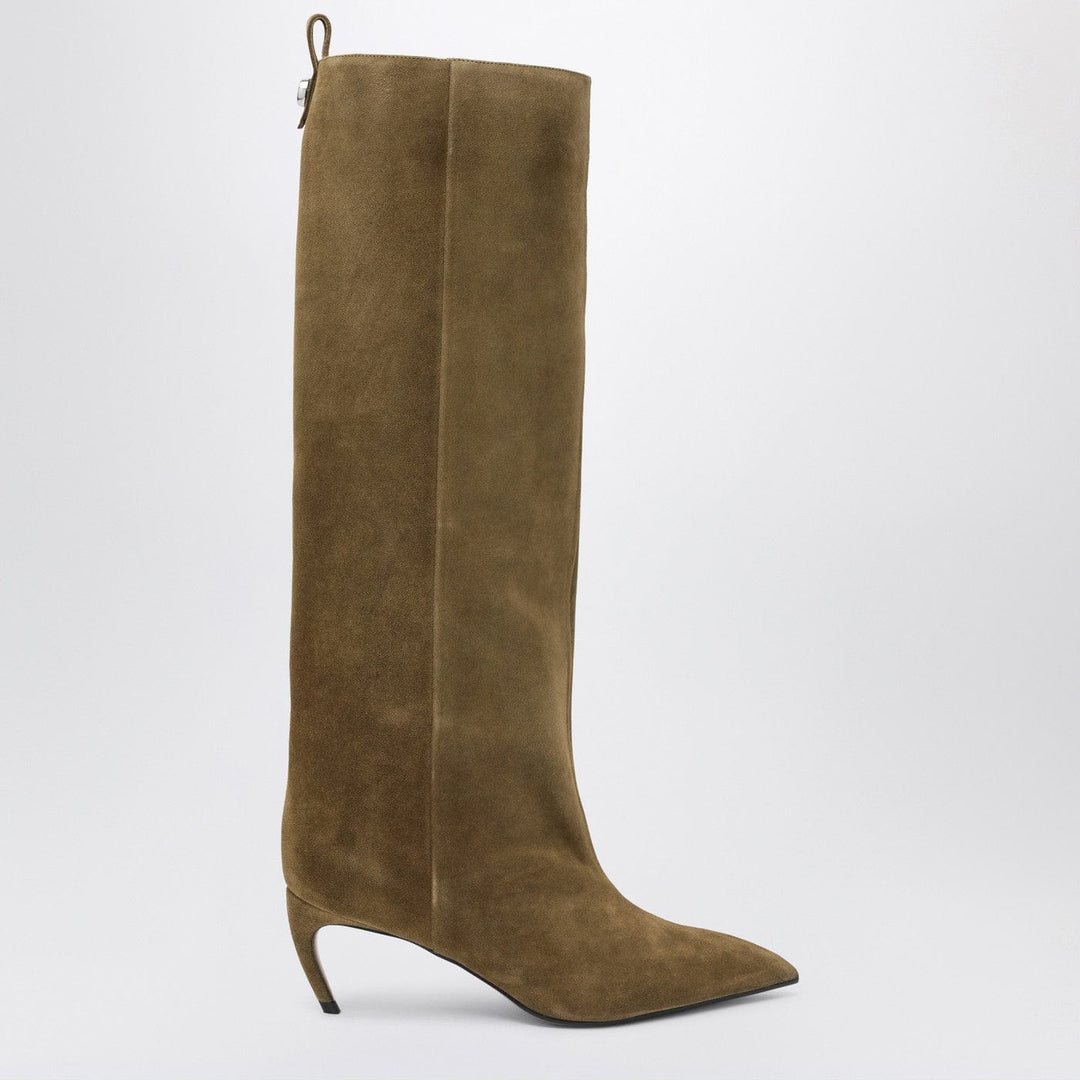 Shoes 41 IT The Attico - Lea Military Green high boot Brand