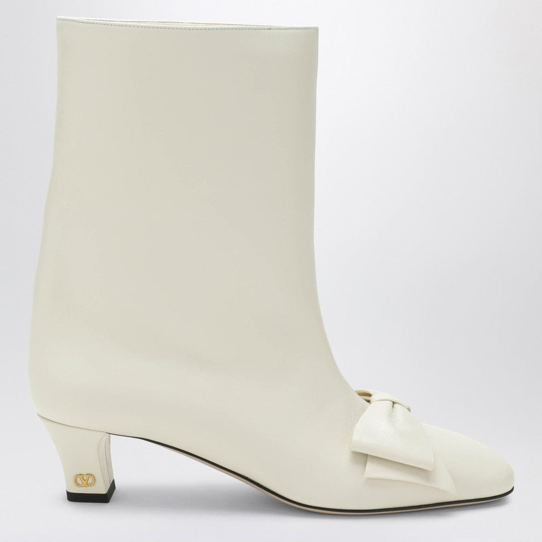 Shoes Valentino Garavani - Ivory Bowow ankle boots Brand