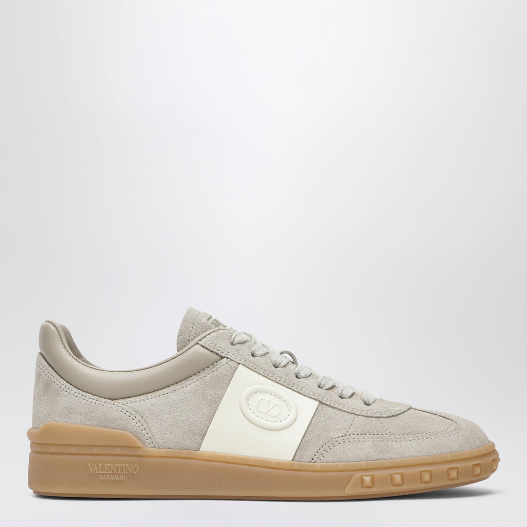 Shoes Valentino Garavani - Upvillage mixed-material sneakers in beige and ivory Brand