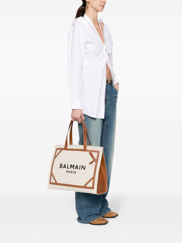 Balmain Shopper UNI Balmain Bags.. Beige Balmain Bags.. Beige Brand