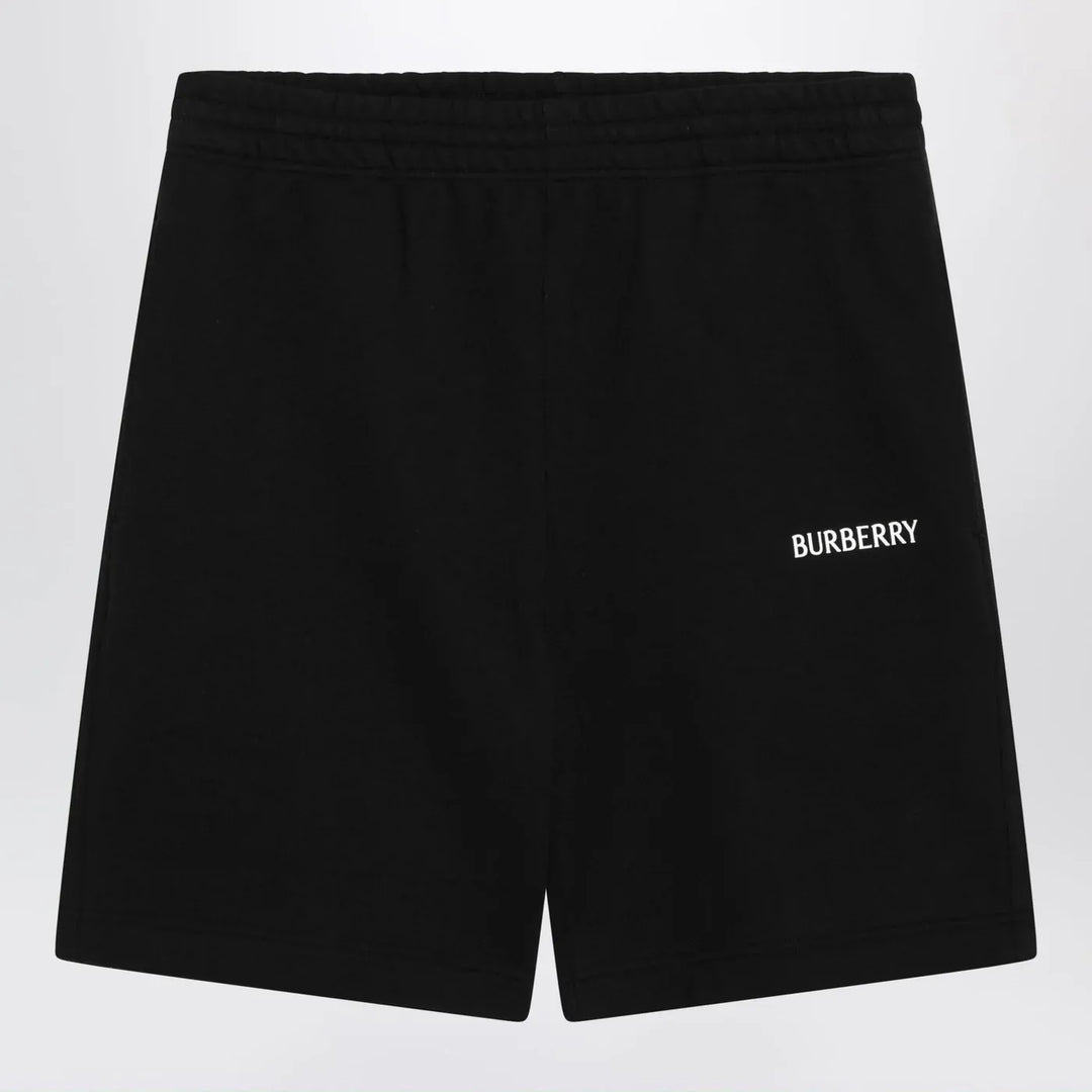 Burberry - Black logo Shorts Brand Shorts L