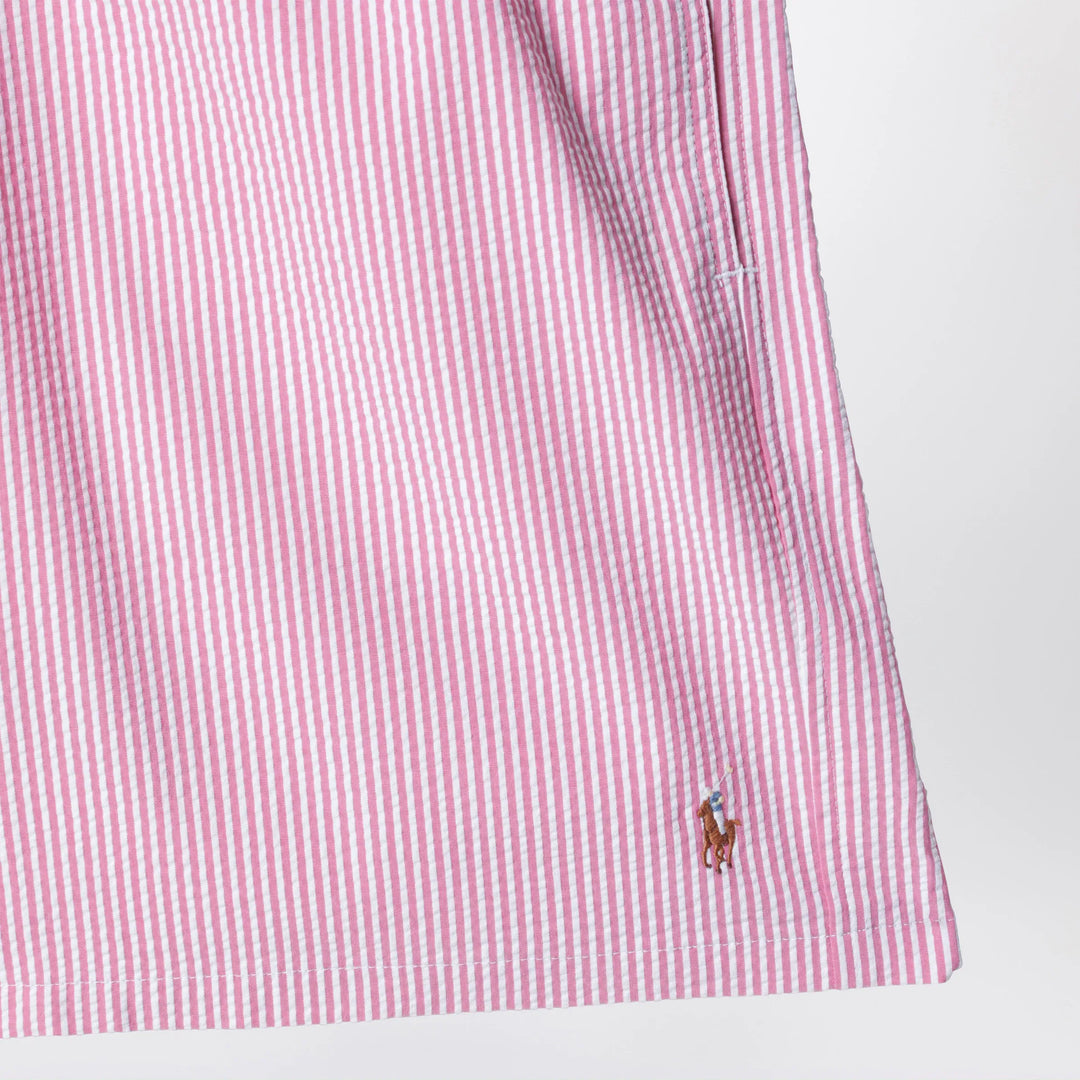 Polo Ralph Lauren - Traveler striped white/pink swim shorts Brand Shorts