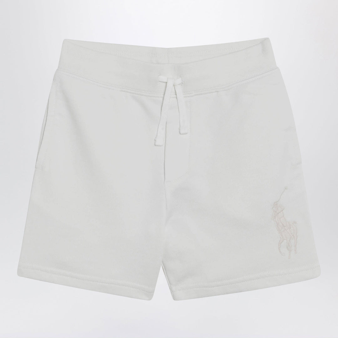 Shorts Polo Ralph Lauren - White shorts with embroidered logo Brand