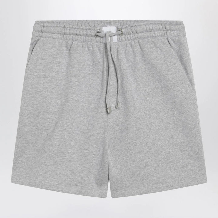 The Attico - Grey cotton Shorts Brand Shorts 38  IT