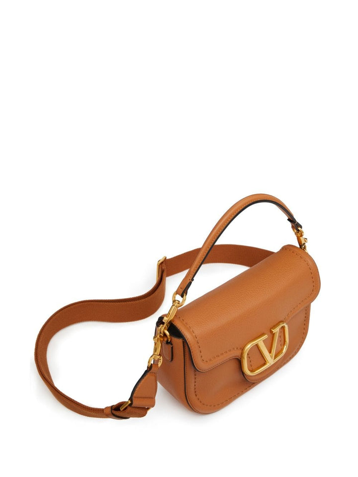 Valentino Garavani Shoulder UNI Valentino Garavani Alltime Brown Leather Shoulder Bag Valentino Garavani Alltime Brown Leather Shoulder Bag Brand