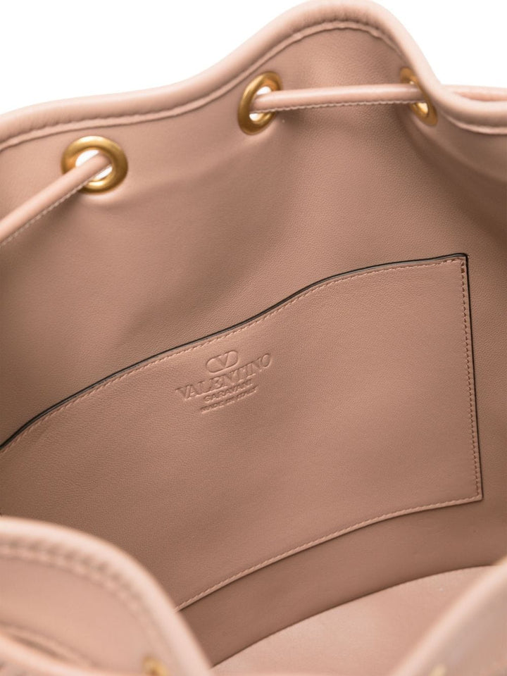 Valentino Garavani Shoulder UNI Valentino Garavani Quiltie 67 Leather Bucket Bag Valentino Garavani Quiltie 67 Leather Bucket Bag Brand