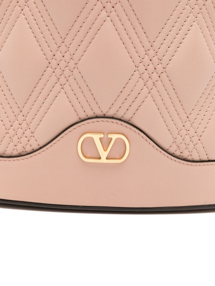 Valentino Garavani Shoulder UNI Valentino Garavani Quiltie 67 Leather Bucket Bag Valentino Garavani Quiltie 67 Leather Bucket Bag Brand