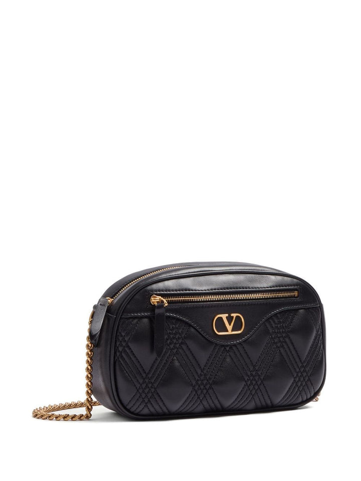 Valentino Garavani Shoulder UNI Valentino Garavani Quiltie 67 Leather Camera Bag Valentino Garavani Quiltie 67 Leather Camera Bag Brand