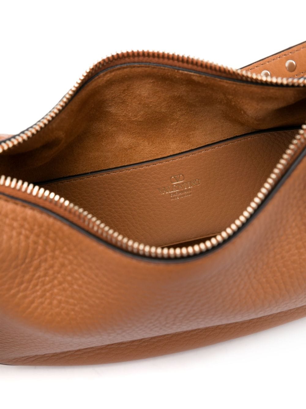 Valentino Garavani Shoulder UNI Valentino Garavani Rockstud Hobo In Pomegranate Calfskin Valentino Garavani Rockstud Hobo In Pomegranate Calfskin Brand