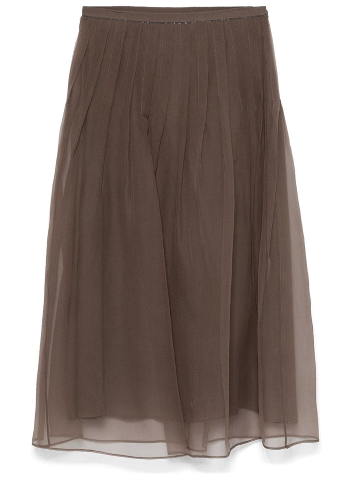 Brunello Cucinelli Skirts 42 Brunello Cucinelli Skirts Brown Brunello Cucinelli Skirts Brown Brand