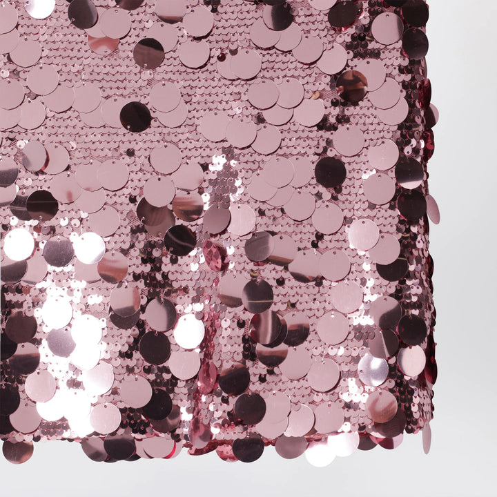 Douuod - Pink Sequin Mini Skirt Brand Skirts 4