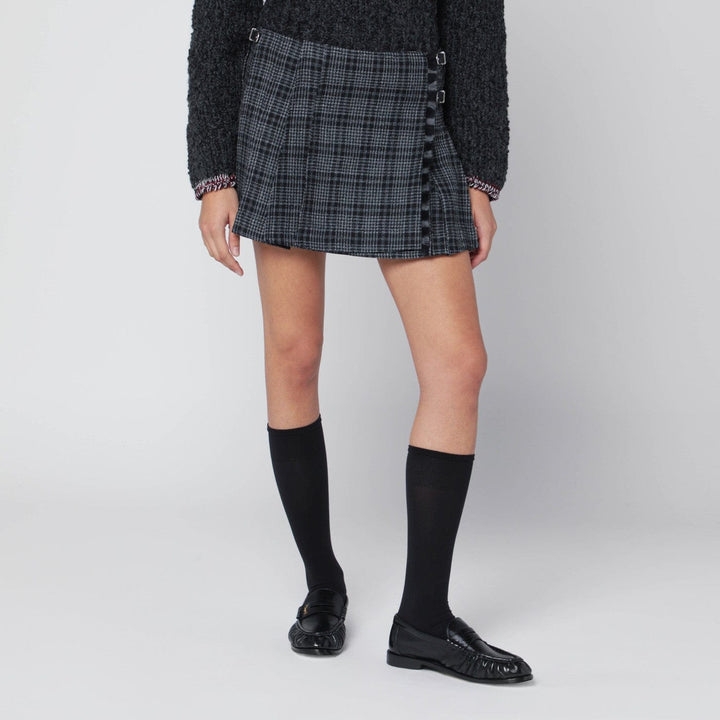 Skirts 42  IT Durazzi Milano - Black/white check kilt mini skirt Brand