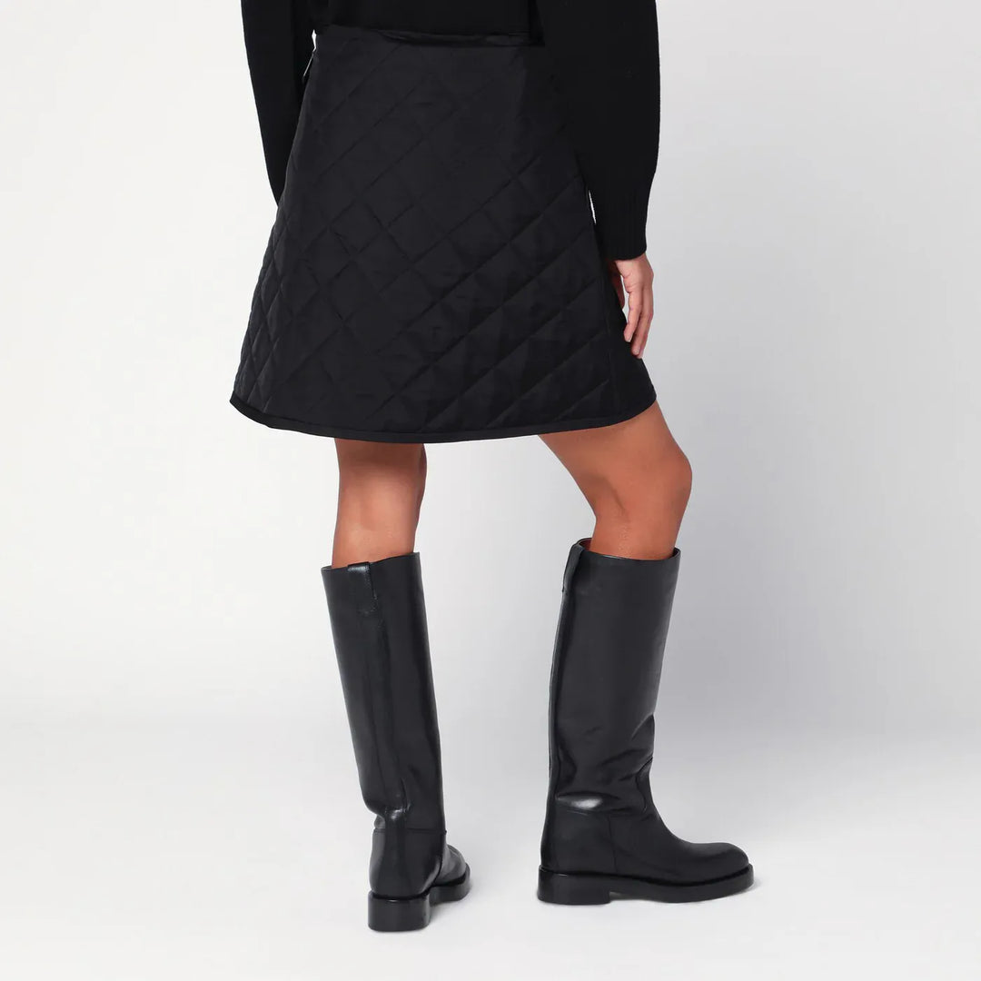 Jil Sander - Black quilted skirt Brand Skirts