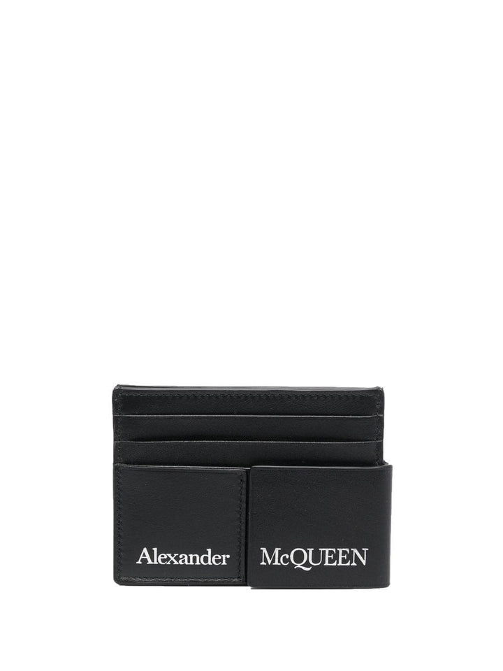 Alexander Mcqueen Small Leather Goods UNI Alexander McQueen Wallets Black Alexander McQueen Wallets Black Brand