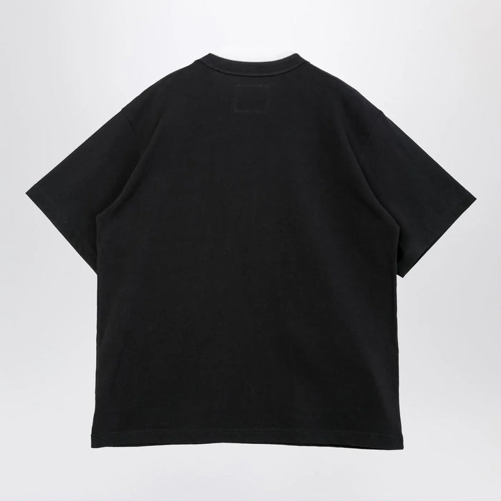 Sacai x Carhartt WIP - Black cotton T-shirt with logo patch Brand T-Shirt