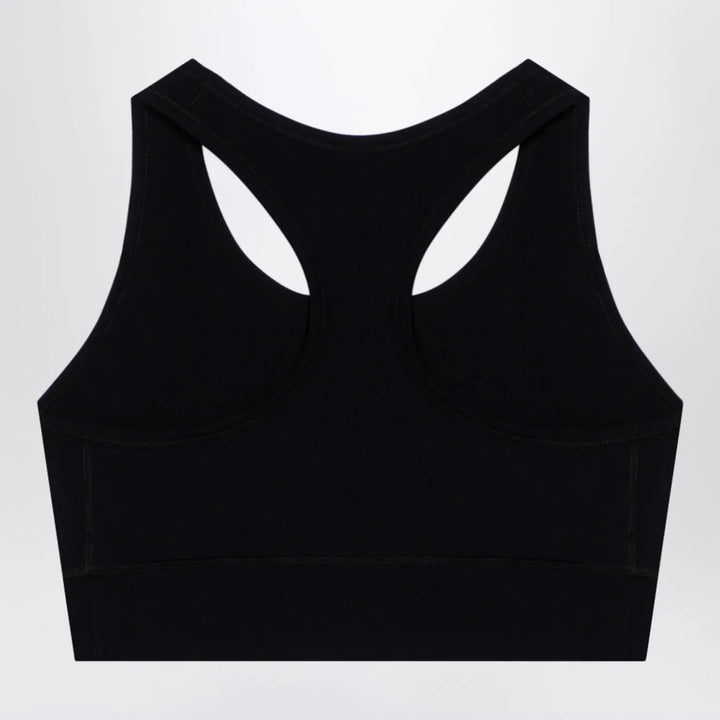 Balenciaga - Black Activewear sleeveless top in matt nylon blend Brand Tank