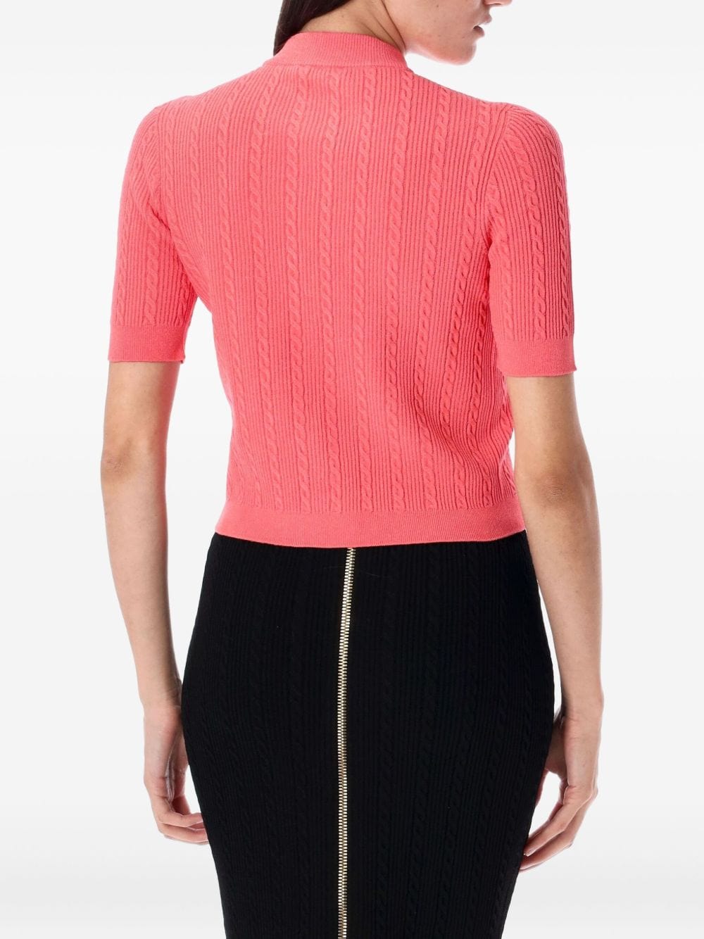 Balmain Topwear Balmain Sweaters Orange Balmain Sweaters Orange Brand