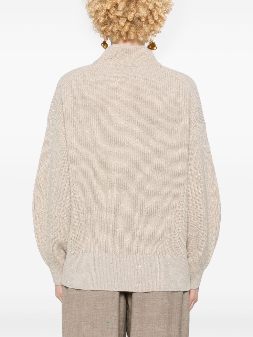 Brunello Cucinelli Topwear M Brunello Cucinelli Sweaters Beige Brunello Cucinelli Sweaters Beige Brand