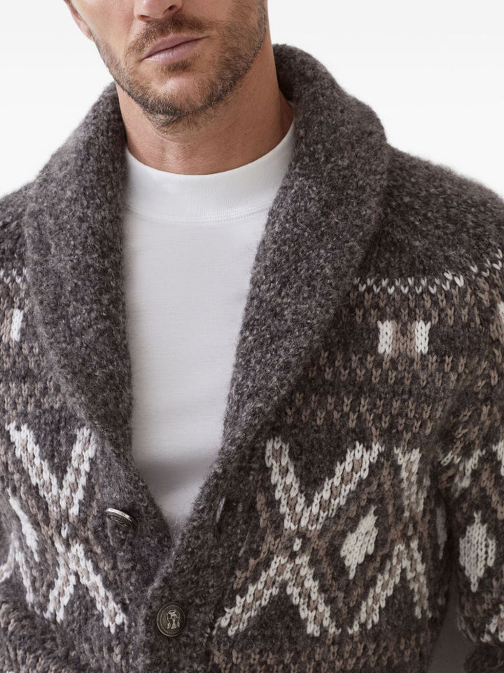 Brunello Cucinelli Topwear Brunello Cucinelli Sweaters Bordeaux Brunello Cucinelli Sweaters Bordeaux Brand