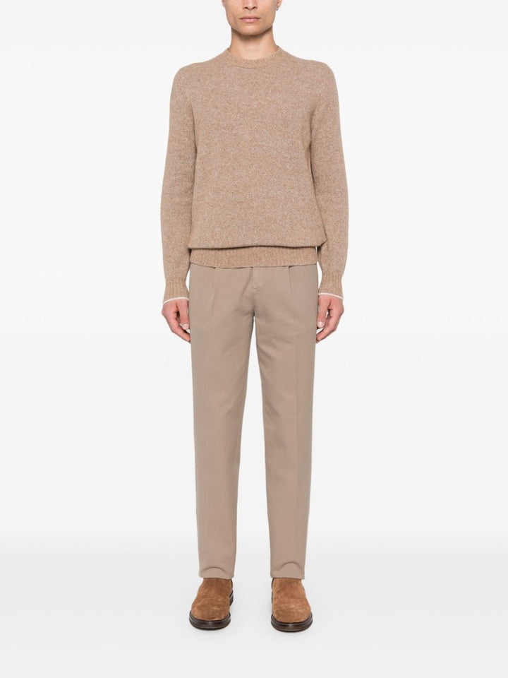 Brunello Cucinelli Topwear Brunello Cucinelli Sweaters Camel Brunello Cucinelli Sweaters Camel Brand