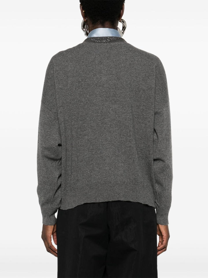 Brunello Cucinelli Topwear M Brunello Cucinelli Sweaters Grey Brunello Cucinelli Sweaters Grey Brand