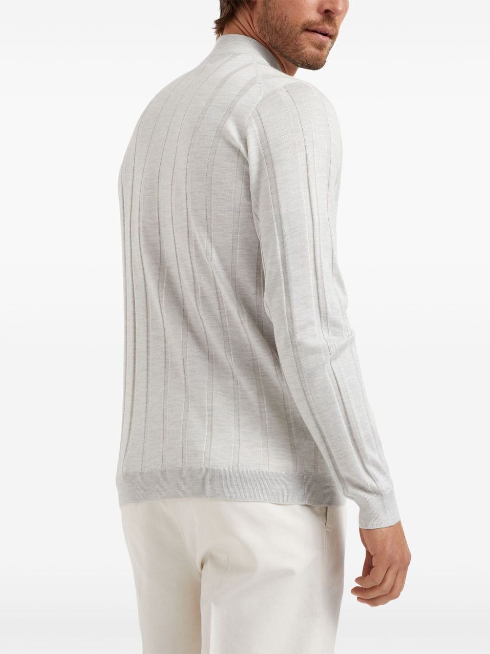 Brunello Cucinelli Topwear 52 Brunello Cucinelli Sweaters Light Grey Brunello Cucinelli Sweaters Light Grey Brand