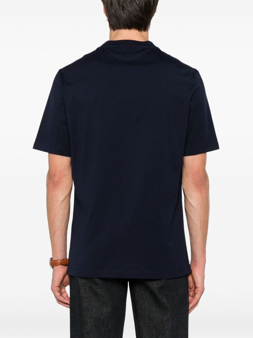 Brunello Cucinelli Topwear Brunello Cucinelli T-shirts and Polos Blue Brunello Cucinelli T-shirts and Polos Blue Brand