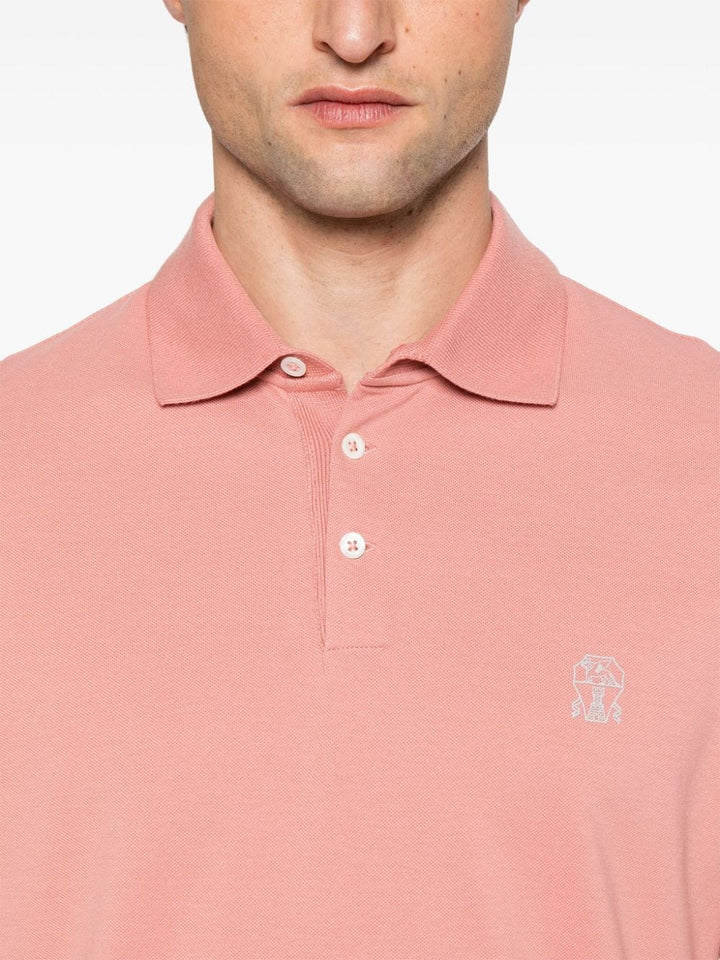 Brunello Cucinelli Topwear XL Brunello Cucinelli T-shirts and Polos Orange Brunello Cucinelli T-shirts and Polos Orange Brand