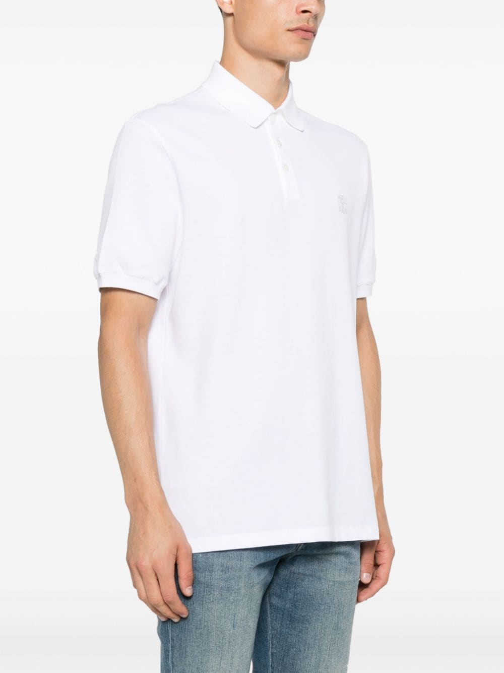 Brunello Cucinelli Topwear Brunello Cucinelli T-shirts and Polos White Brunello Cucinelli T-shirts and Polos White Brand