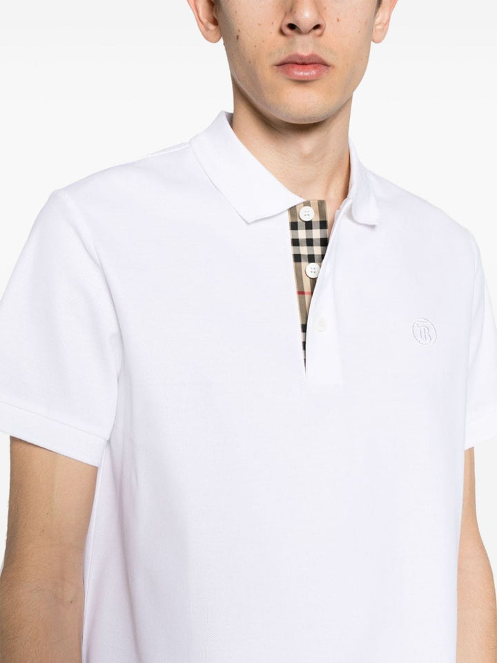 Burberry Topwear Burberry T-shirts and Polos White Burberry T-shirts and Polos White Brand