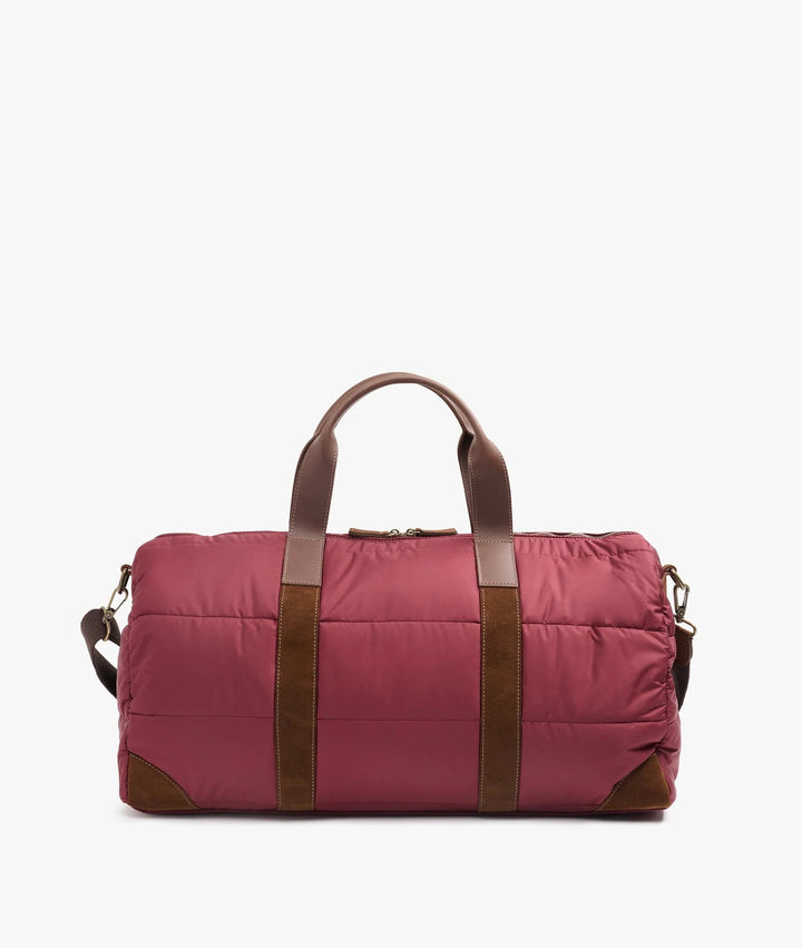 MyStyleBags Travel Bags My Style Bags Boston Duffel Down Bag - Burgundy Brand