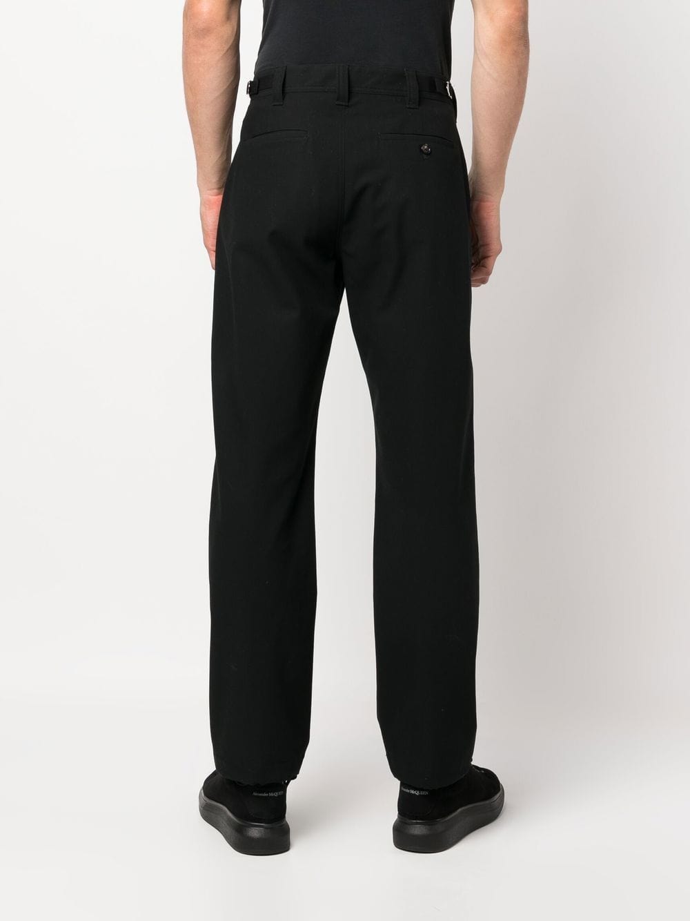 Alexander Mcqueen Trousers Alexander McQueen Trousers Black Alexander McQueen Trousers Black Brand