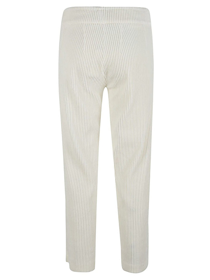 Avenue Montaigne Trousers AVENUE MONTAIGNE Trousers White AVENUE MONTAIGNE Trousers White Brand