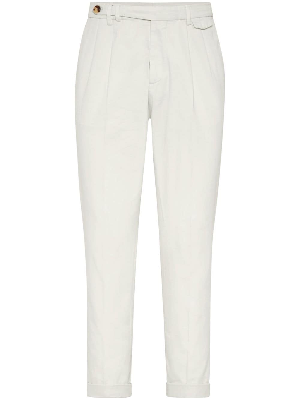 Brunello Cucinelli Trousers Brunello Cucinelli Trousers Cream Brunello Cucinelli Trousers Cream Brand