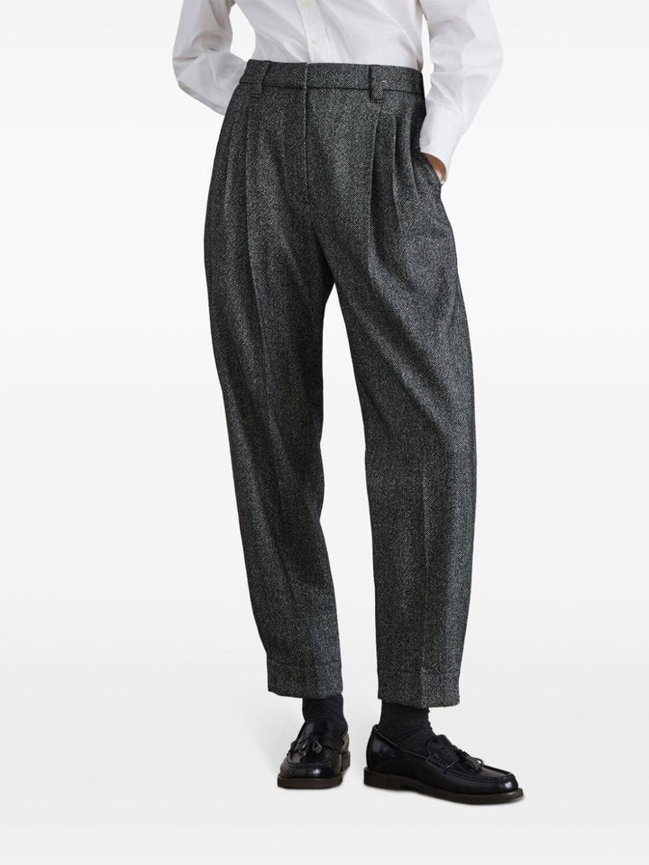 Brunello Cucinelli Trousers Brunello Cucinelli Trousers Grey Brunello Cucinelli Trousers Grey Brand