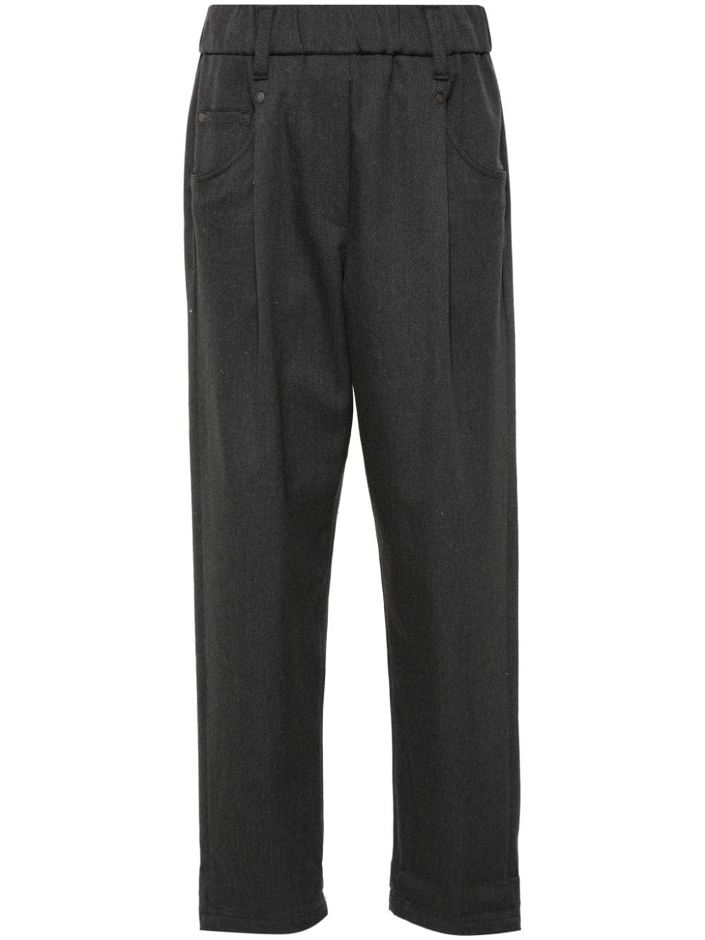 Brunello Cucinelli Trousers Brunello Cucinelli Trousers Grey Brunello Cucinelli Trousers Grey Brand