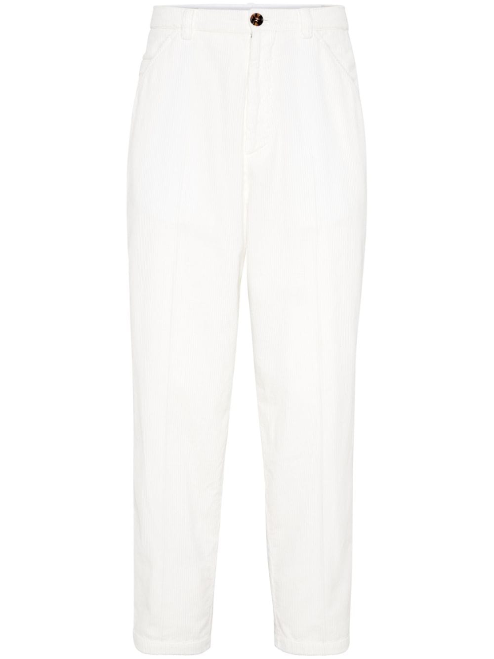 Brunello Cucinelli Trousers Brunello Cucinelli Trousers White Brunello Cucinelli Trousers White Brand