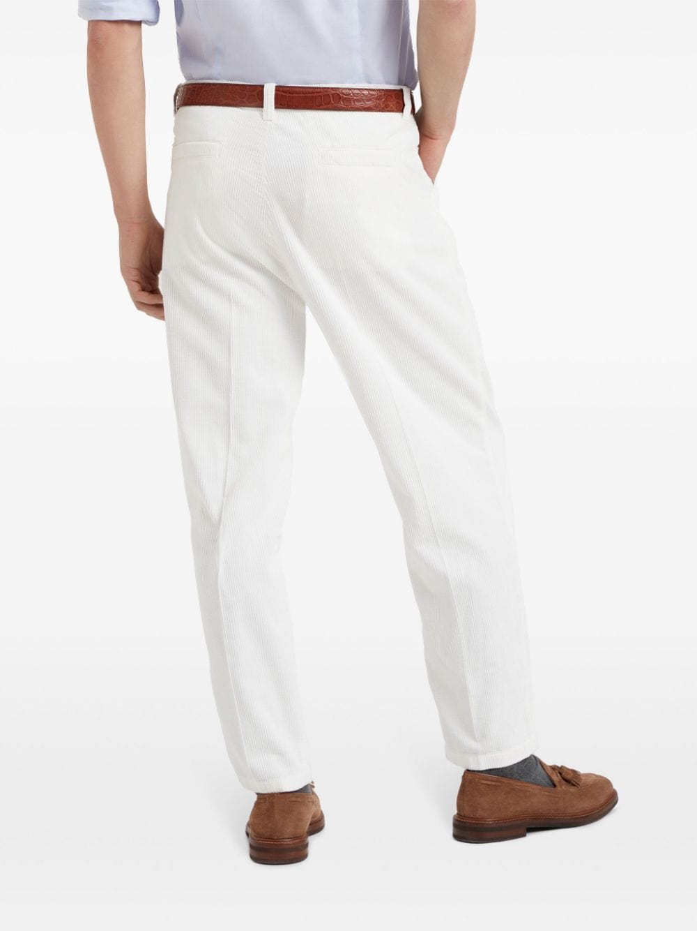 Brunello Cucinelli Trousers Brunello Cucinelli Trousers White Brunello Cucinelli Trousers White Brand