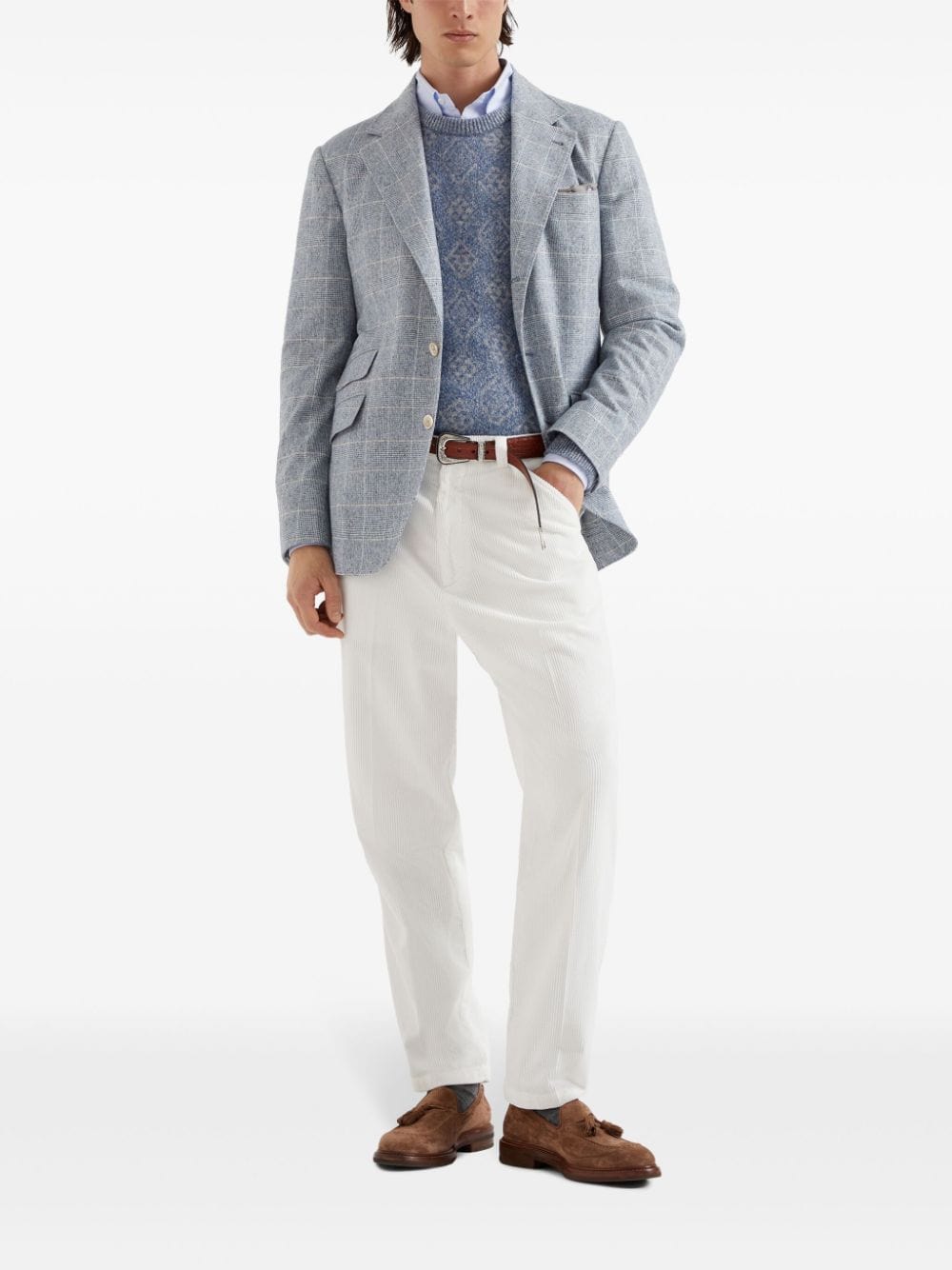 Brunello Cucinelli Trousers Brunello Cucinelli Trousers White Brunello Cucinelli Trousers White Brand