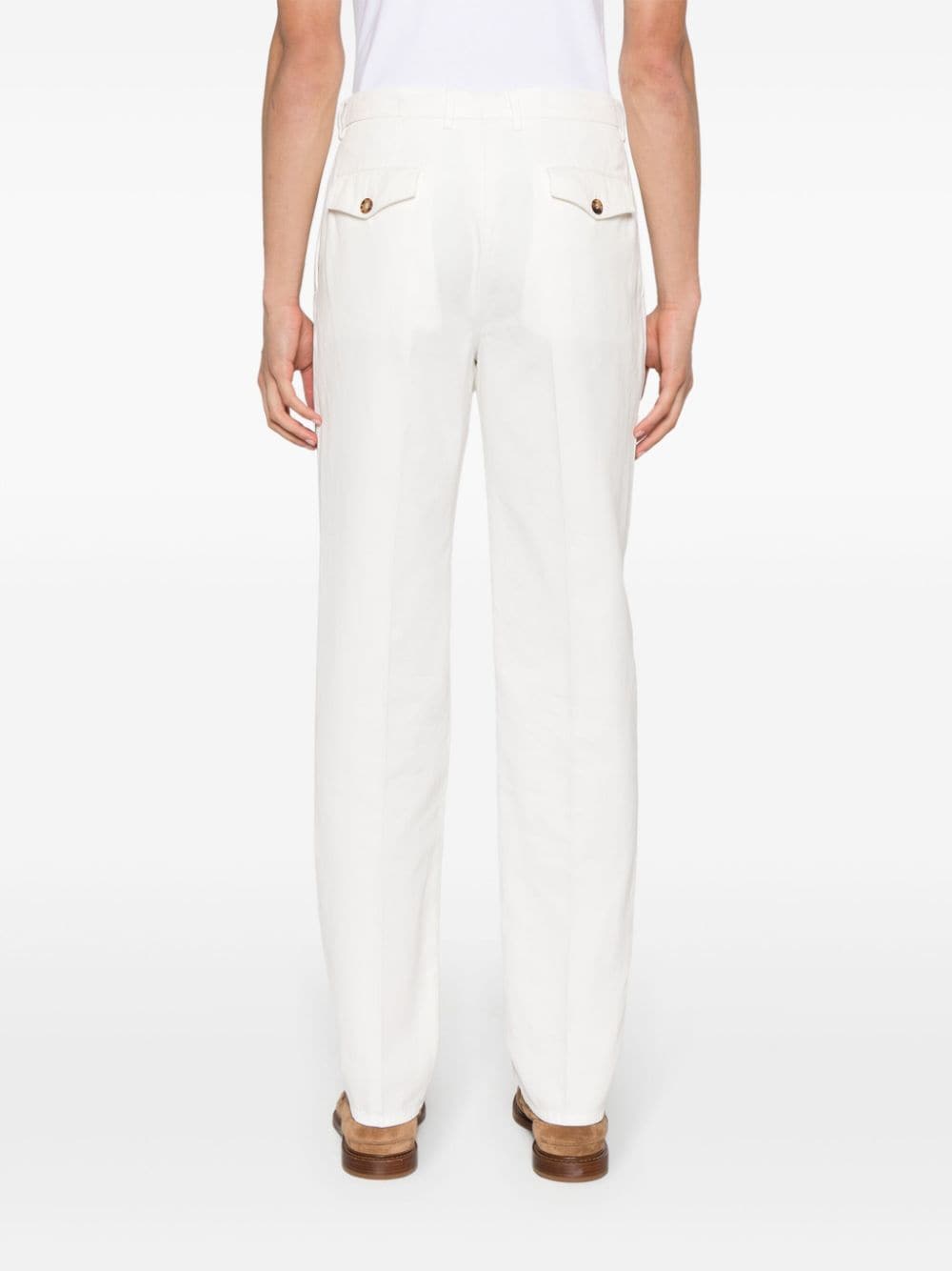 Brunello Cucinelli Trousers 52 Brunello Cucinelli Trousers White Brunello Cucinelli Trousers White Brand